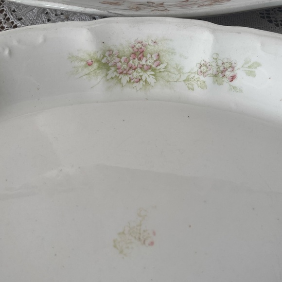 Large Farmhouse Platter Thanksgiving Turkey Platters Serving Platters - Picture 3 of 8